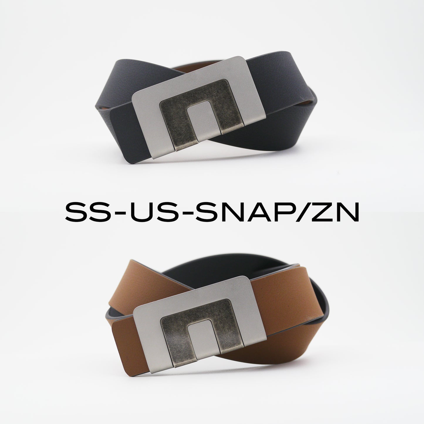 MIN BELT - SILVER BUCKLE, USUAL STRAP